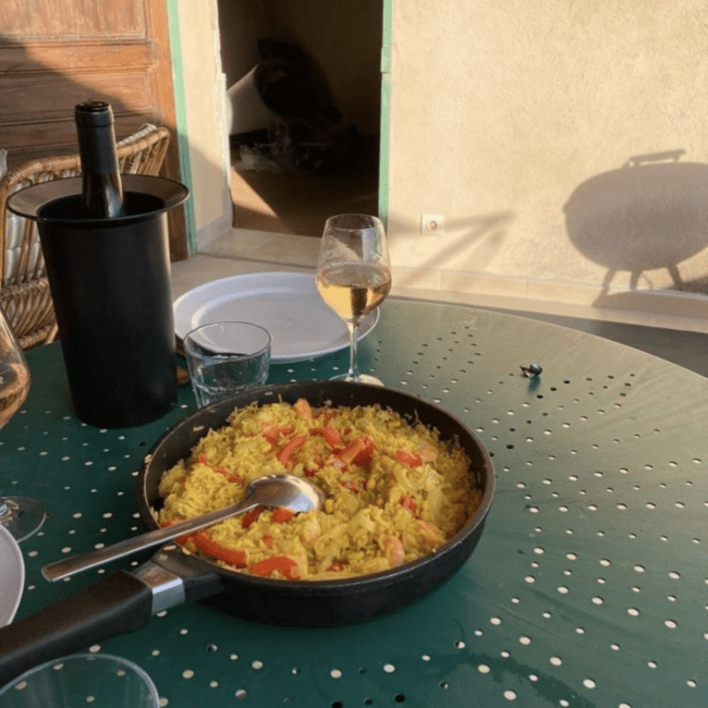 Hygge på tagterrassen